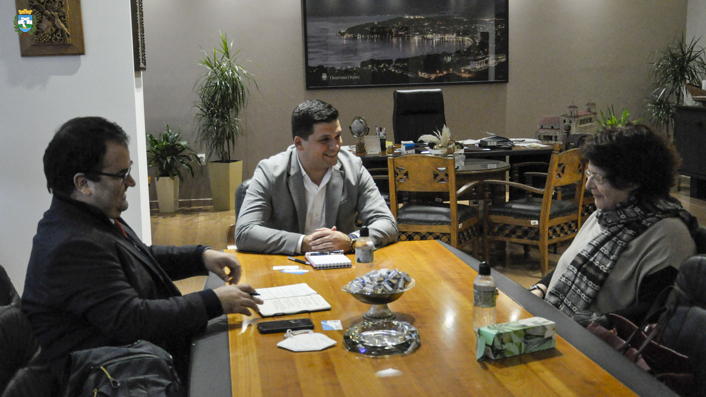 Градоначалникот Пецаков се сретна со Министерката за култура Ирена Стефоска