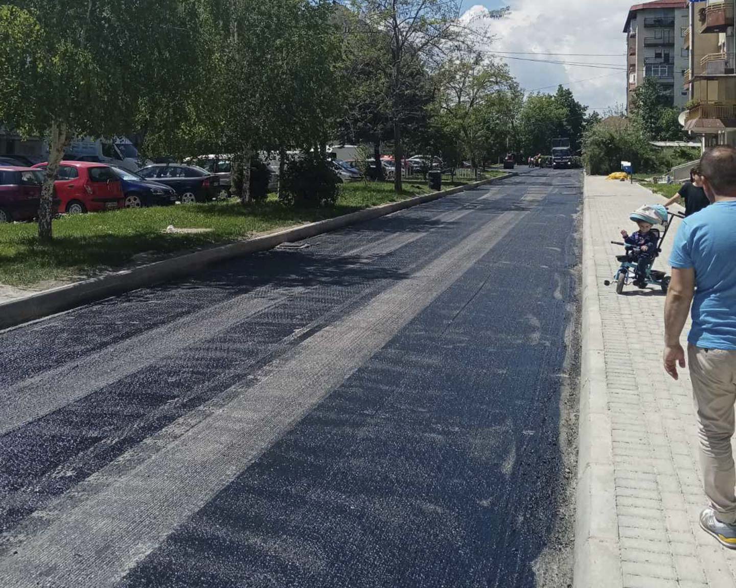 Се асфалтираат три краци од улицата „Даме Груев“